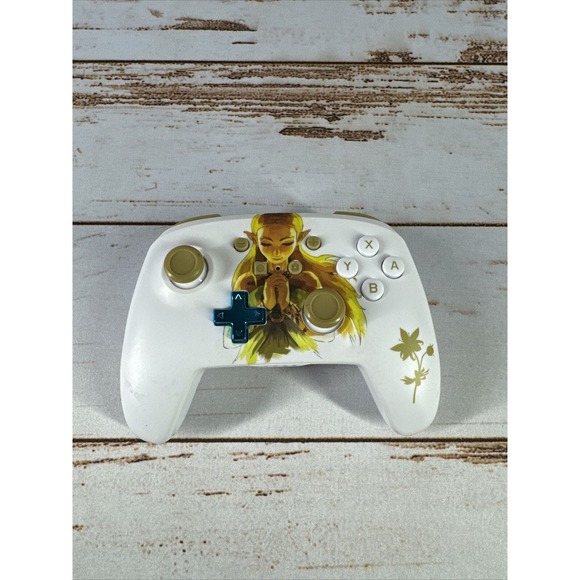Nintendo Switch PowerA Enhanced Wireless Controller - Princess Zelda - Picture 1 of 5
